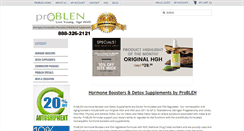 Desktop Screenshot of problen.com